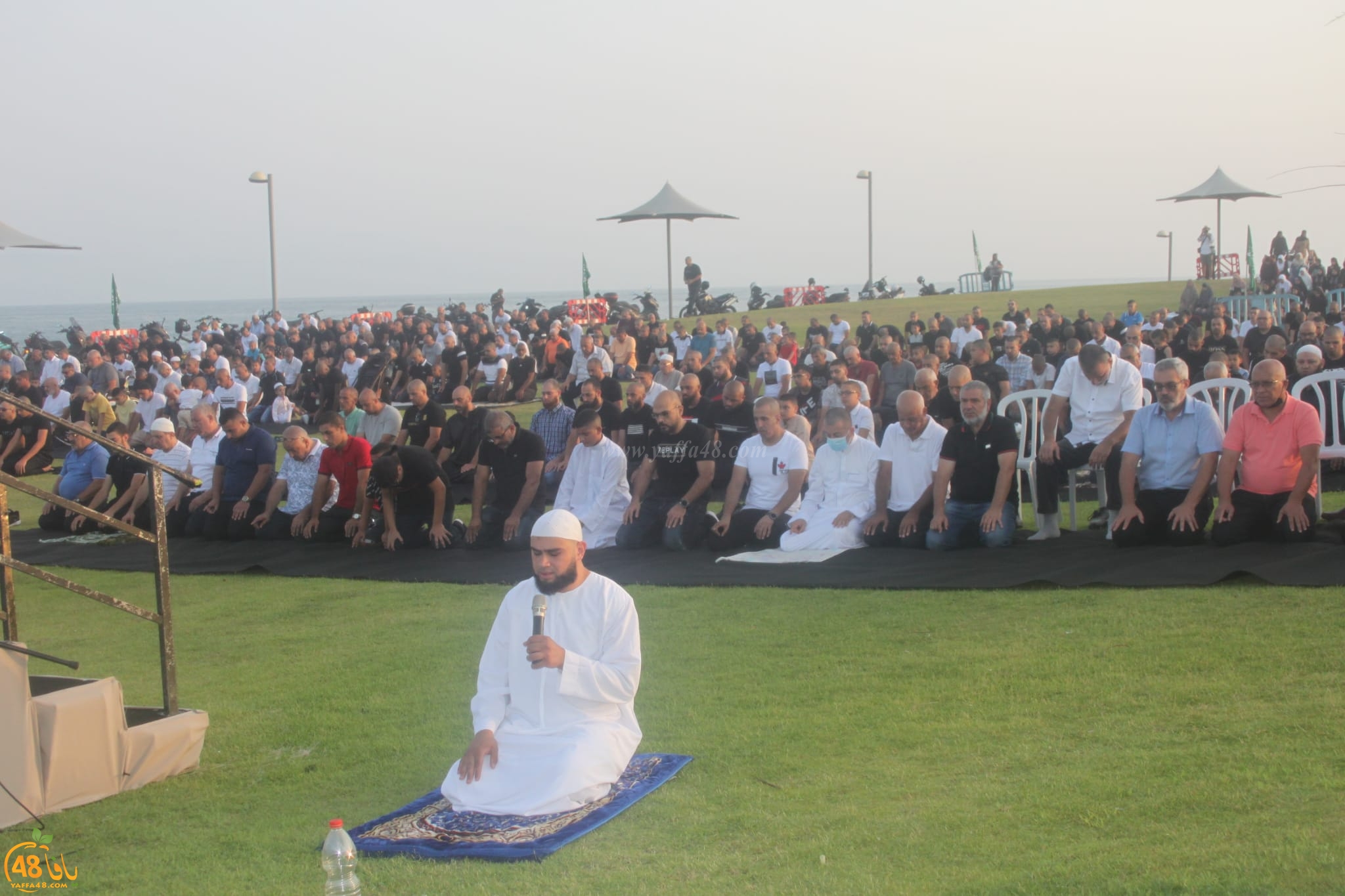 شاهد: خطبة صلاة عيد الأضحى في متنزه العجمي للشيخ عصام سطل 